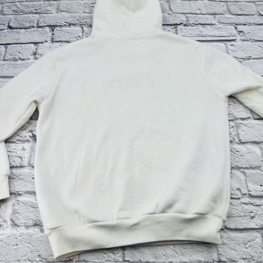 ZYIA Active XS White Activewear Hoodie Pullover Sweatshirt Long Sleeve - Picture 9 of 9